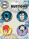 Superheroes Have Issues Buttons